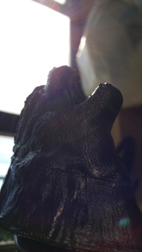 Godzilla Head Wall Mount ((Updated)) 3D Print 2611 Godzilla Head Wall Mount ((Updated)) 3D Print 2611