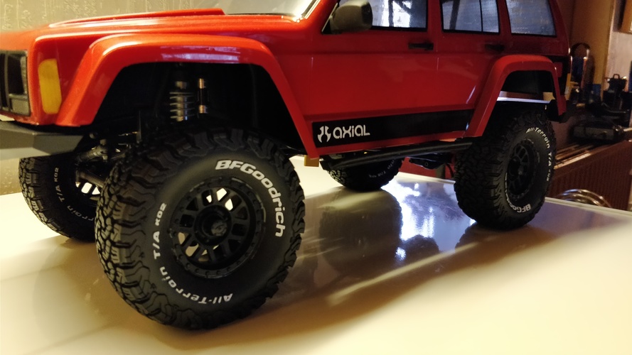 SCX-10 II Fenders 3D Print 26222 SCX-10 II Fenders 3D Print 26222
