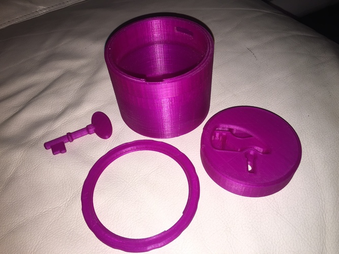 Lockable Container 3D Print 26235 Lockable Container 3D Print 26235