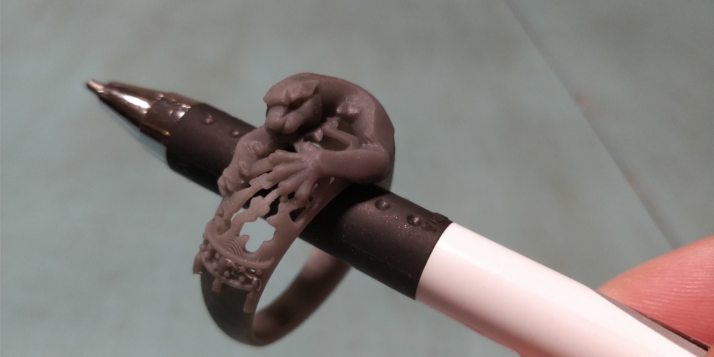 Ring-Panthera-2parts 3D Print 26258 Ring-Panthera-2parts 3D Print 26258
