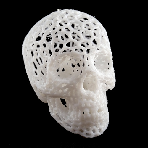 Skull lamps - Voronoi Style 3D Print 2639 Skull lamps - Voronoi Style 3D Print 2639