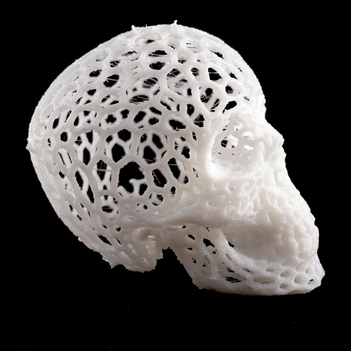 Skull lamps - Voronoi Style 3D Print 2641 Skull lamps - Voronoi Style 3D Print 2641