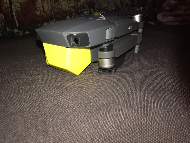 DJI Mavic gimbal lock and cover for ND filters 3D Print 26418 DJI Mavic gimbal lock and cover for ND filters 3D Print 26418