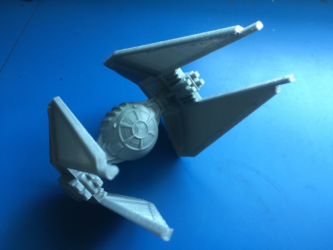 Tie-Interceptor 3D Print 26425 Tie-Interceptor 3D Print 26425