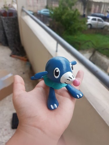 Popplio - Pokemon Sun & Moon Water Starter 3D Print 26554 Popplio - Pokemon Sun & Moon Water Starter 3D Print 26554