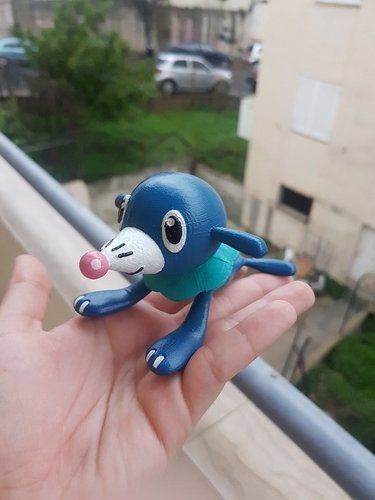 Popplio - Pokemon Sun & Moon Water Starter 3D Print 26555 Popplio - Pokemon Sun & Moon Water Starter 3D Print 26555