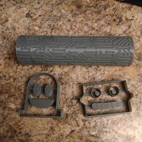 Circuit Cookie Roller 3D Print 26593 Circuit Cookie Roller 3D Print 26593
