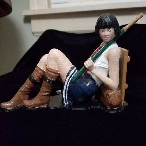 Machiko - the rebel 3D Print 26604 Machiko - the rebel 3D Print 26604