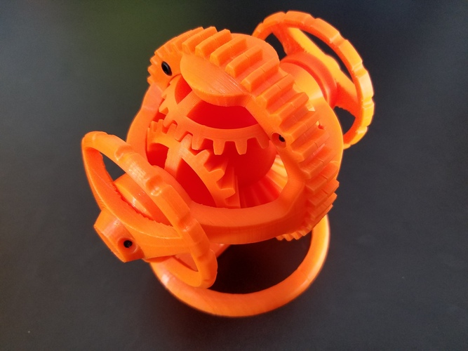 Spherical Differential 3D Print 26715 Spherical Differential 3D Print 26715