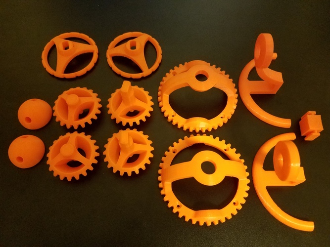 Spherical Differential 3D Print 26718 Spherical Differential 3D Print 26718