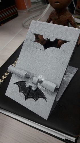 batman phone holder 3D Print 26740 batman phone holder 3D Print 26740
