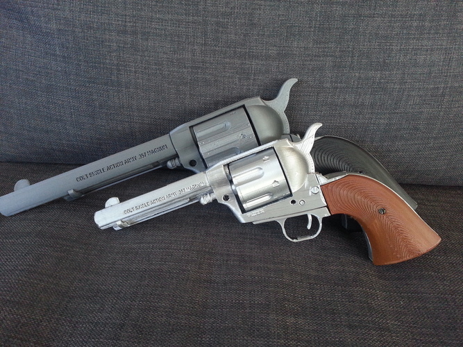 Colt Single Action Army Revolver 1873 3D Print 26787 Colt Single Action Army Revolver 1873 3D Print 26787