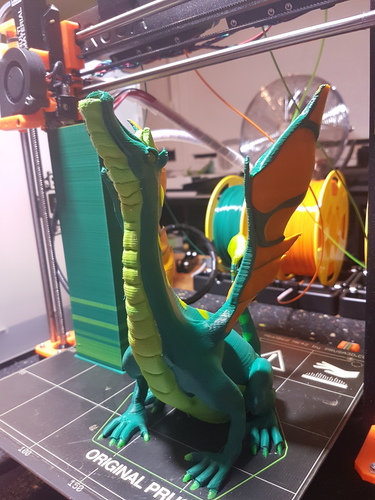 Adalinda: The Singing Serpent 3D Print 26800 Adalinda: The Singing Serpent 3D Print 26800