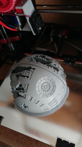Death Star Wall Lamp (Star Wars) 3D Print 26811 Death Star Wall Lamp (Star Wars) 3D Print 26811