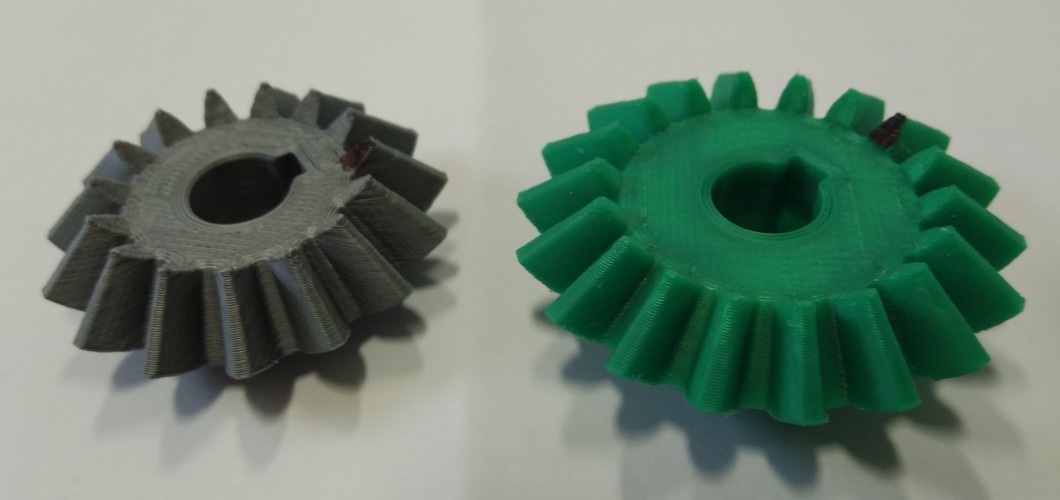 Bevel Gears 5/6 3D Print 26833 Bevel Gears 5/6 3D Print 26833