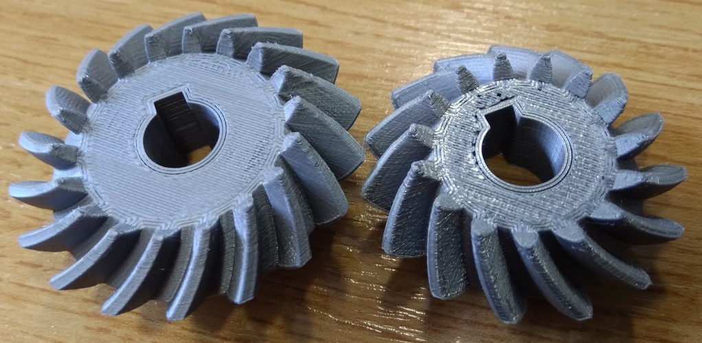 Bevel Gears 5/6 3D Print 26851 Bevel Gears 5/6 3D Print 26851