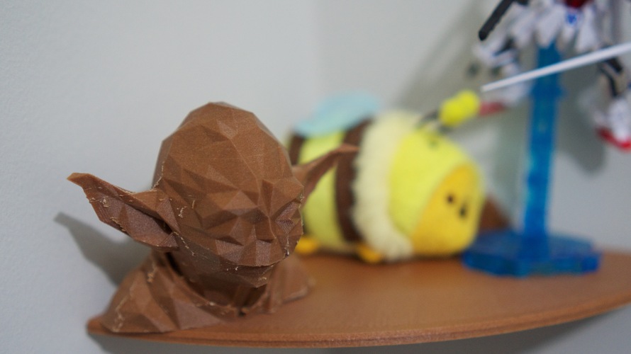 Low Poly Yoda 3D Print 2691 Low Poly Yoda 3D Print 2691