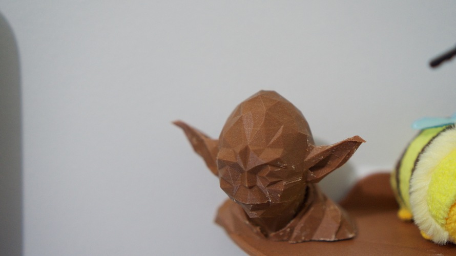 Low Poly Yoda 3D Print 2692 Low Poly Yoda 3D Print 2692