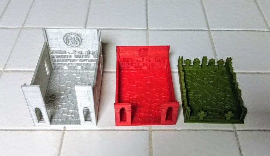 MTG Commander/EDH Deck Box 3D Print 27011 MTG Commander/EDH Deck Box 3D Print 27011