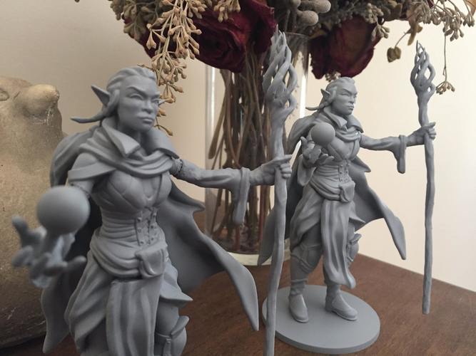 Mage Elf 3D Print 27092 Mage Elf 3D Print 27092