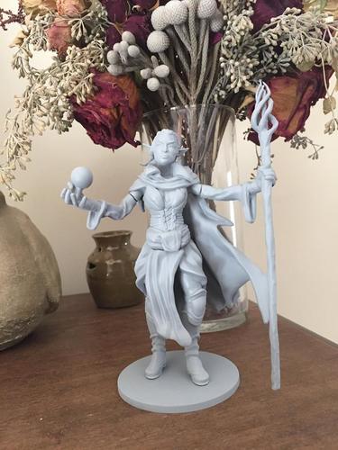 Mage Elf 3D Print 27097 Mage Elf 3D Print 27097