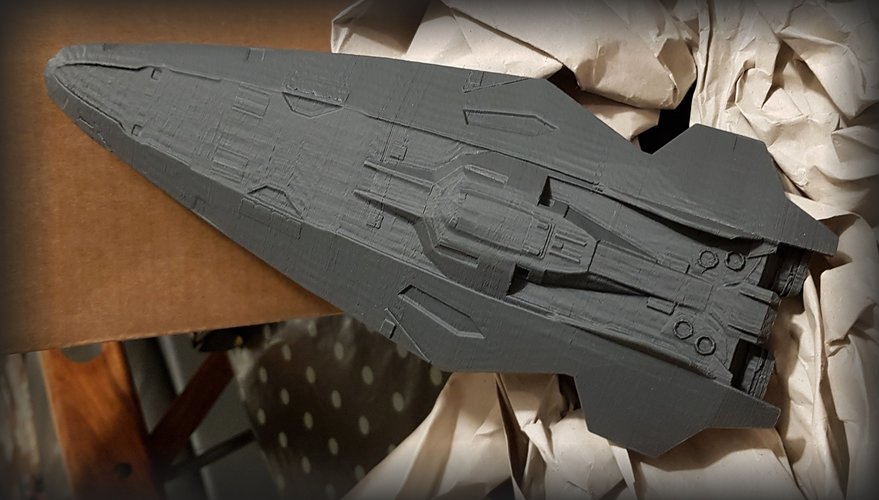 Elite Dangerous Anaconda 3D Print 27239 Elite Dangerous Anaconda 3D Print 27239