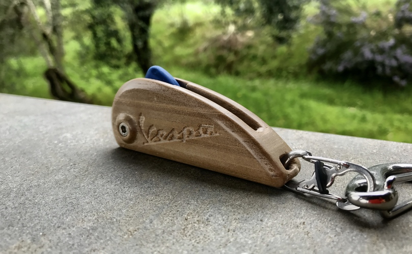 Vespa Key Holder 3D Print 27248 Vespa Key Holder 3D Print 27248