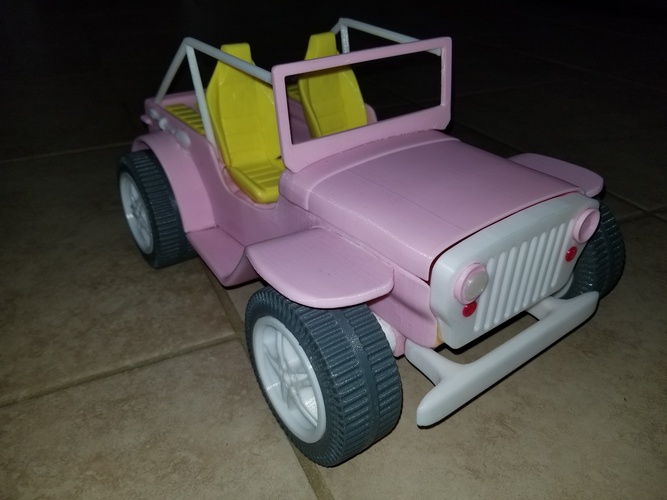 beach jeep 3D Print 27300 beach jeep 3D Print 27300