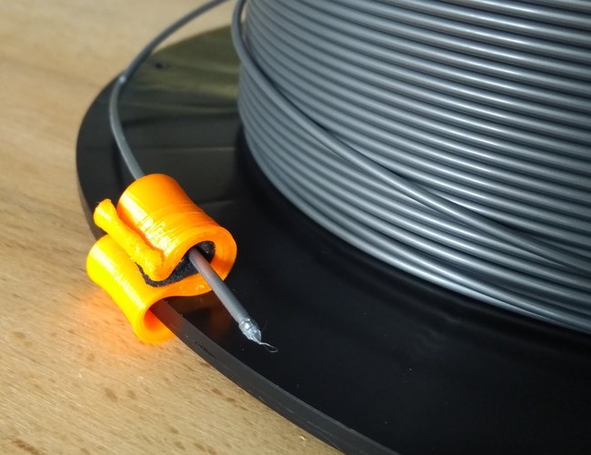1.75...3.0 mm Filament Clip with filter 3D Print 27327 1.75...3.0 mm Filament Clip with filter 3D Print 27327