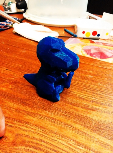 Low Poly T-rex 3D Print 2733 Low Poly T-rex 3D Print 2733