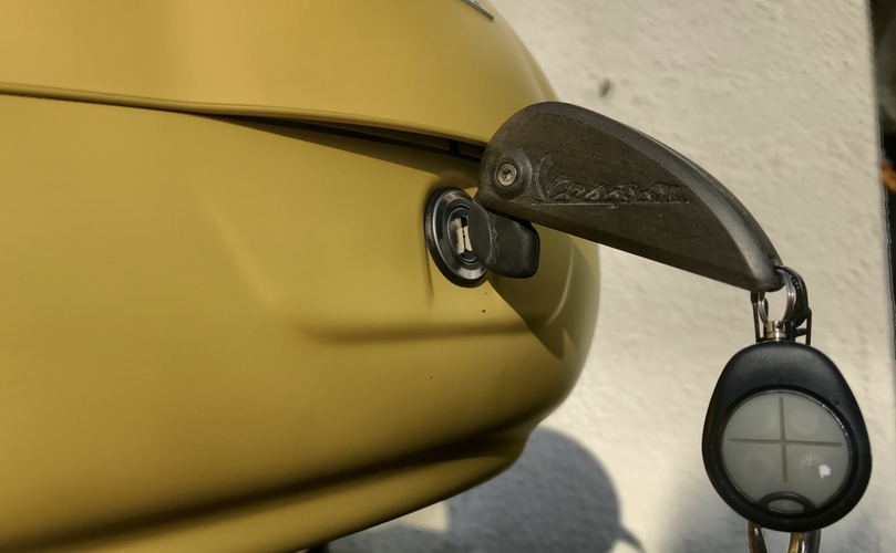 Vespa Key Holder 3D Print 27377 Vespa Key Holder 3D Print 27377