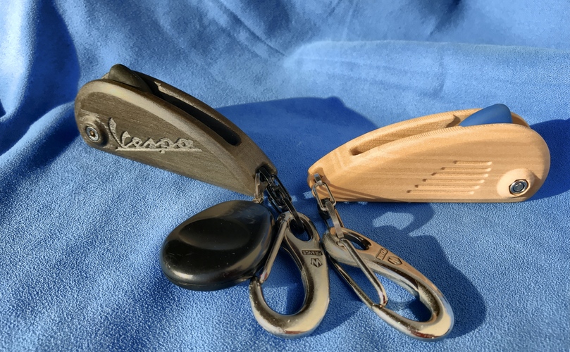 Vespa Key Holder 3D Print 27378 Vespa Key Holder 3D Print 27378