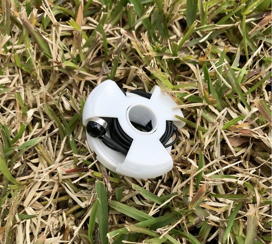 Earphones wire rotating holder 3D Print 27438 Earphones wire rotating holder 3D Print 27438