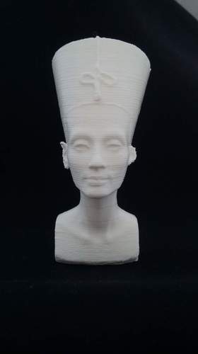 Bust of Nefertiti-Real 3D-SCAN 3D Print 27493 Bust of Nefertiti-Real 3D-SCAN 3D Print 27493