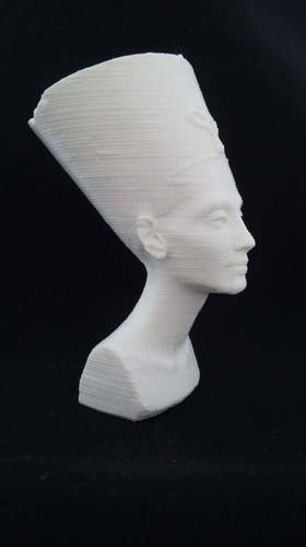 Bust of Nefertiti-Real 3D-SCAN 3D Print 27494 Bust of Nefertiti-Real 3D-SCAN 3D Print 27494