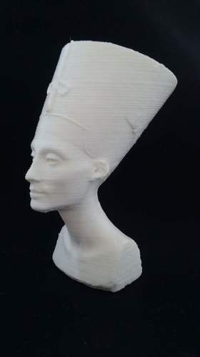Bust of Nefertiti-Real 3D-SCAN 3D Print 27495 Bust of Nefertiti-Real 3D-SCAN 3D Print 27495