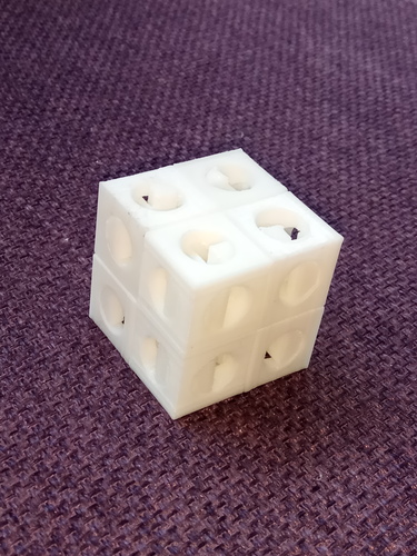 Puzzle "ALIEN2" - very hard 3D Print 27524 Puzzle "ALIEN2" - very hard 3D Print 27524