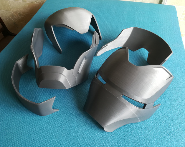 Iron Man Mark 50 Infinity War helmet 3D Print 27606 Iron Man Mark 50 Infinity War helmet 3D Print 27606