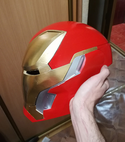 Iron Man Mark 50 Infinity War helmet 3D Print 27607 Iron Man Mark 50 Infinity War helmet 3D Print 27607