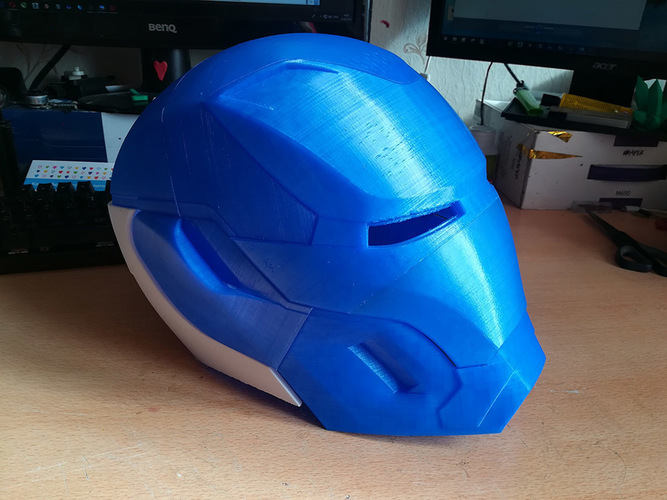 Iron Man Mark 50 Infinity War helmet 3D Print 27608 Iron Man Mark 50 Infinity War helmet 3D Print 27608