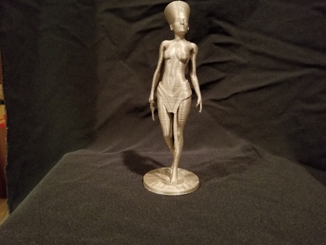 Nefertiti-with-body 3D Print 27640 Nefertiti-with-body 3D Print 27640