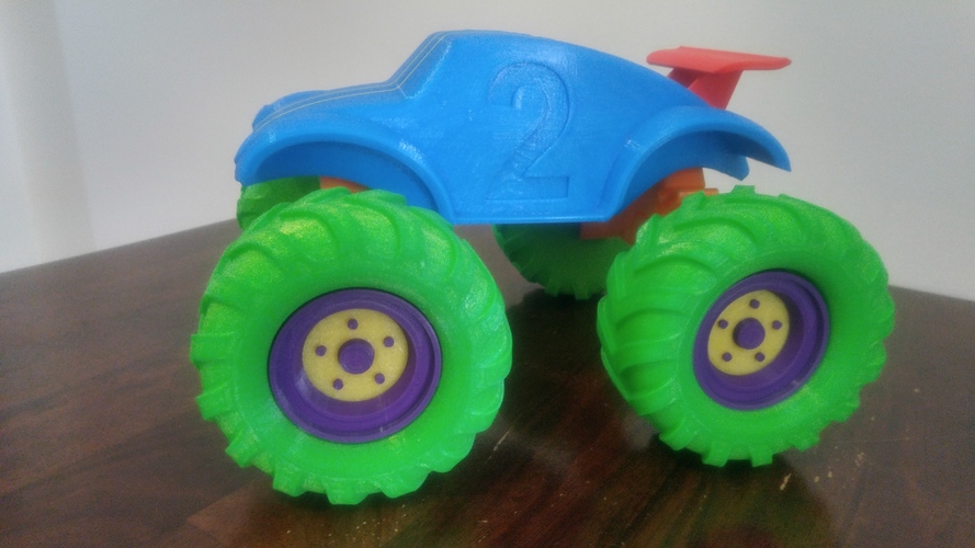 3D Buggy Monster truck 3D Print 27726 3D Buggy Monster truck 3D Print 27726