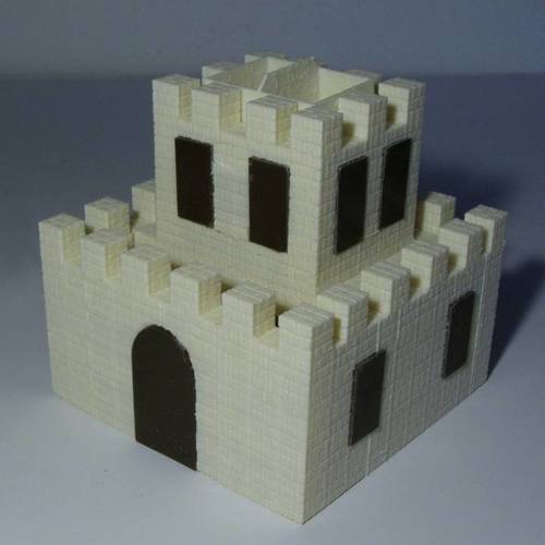Super Mario Fortress Console Organizer & Charging Station 3D Print 27763 Super Mario Fortress Console Organizer & Charging Station 3D Print 27763