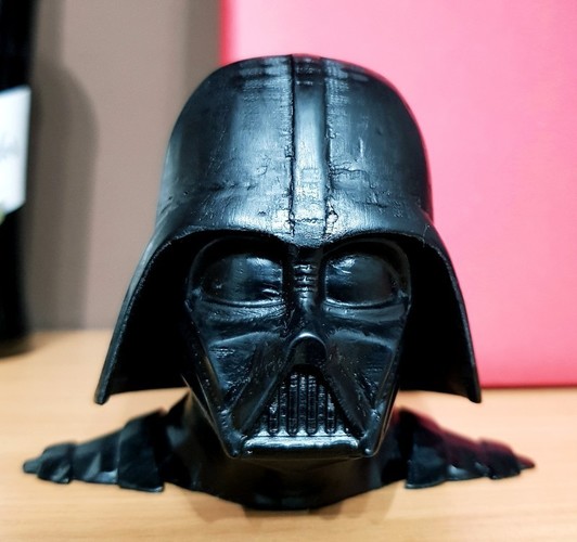 Darth Vader bust - Easy print 3D Print 27816 Darth Vader bust - Easy print 3D Print 27816