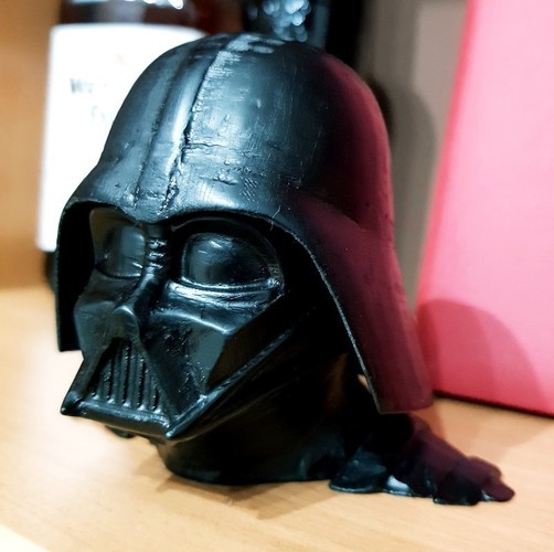 Darth Vader bust - Easy print 3D Print 27817 Darth Vader bust - Easy print 3D Print 27817