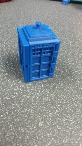 TARDIS Run board game Print-In-One 3D Print 2791 TARDIS Run board game Print-In-One 3D Print 2791