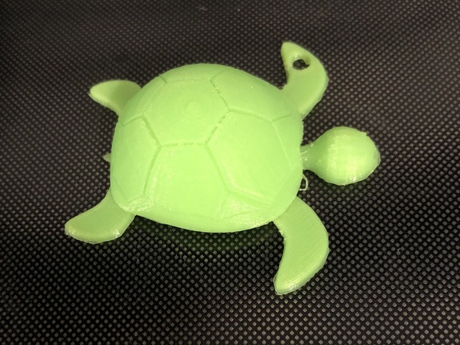 Sea turtle keychain 3D Print 27922 Sea turtle keychain 3D Print 27922