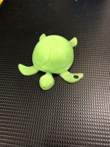 Sea turtle keychain 3D Print 27923 Sea turtle keychain 3D Print 27923