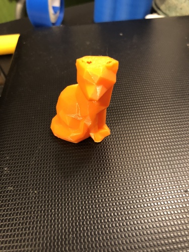 Low Poly Fox 3D Print 27925 Low Poly Fox 3D Print 27925