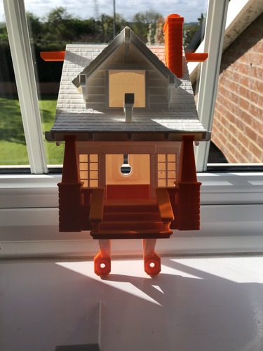 the American Craftsman Bungalow Birdhouse 3D Print 27932 the American Craftsman Bungalow Birdhouse 3D Print 27932